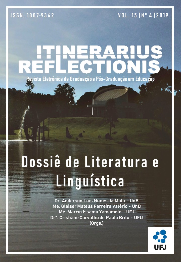 					Visualizar v. 15 n. 4 (2019): Dossiê: Educação, Literatura e Linguística.
				